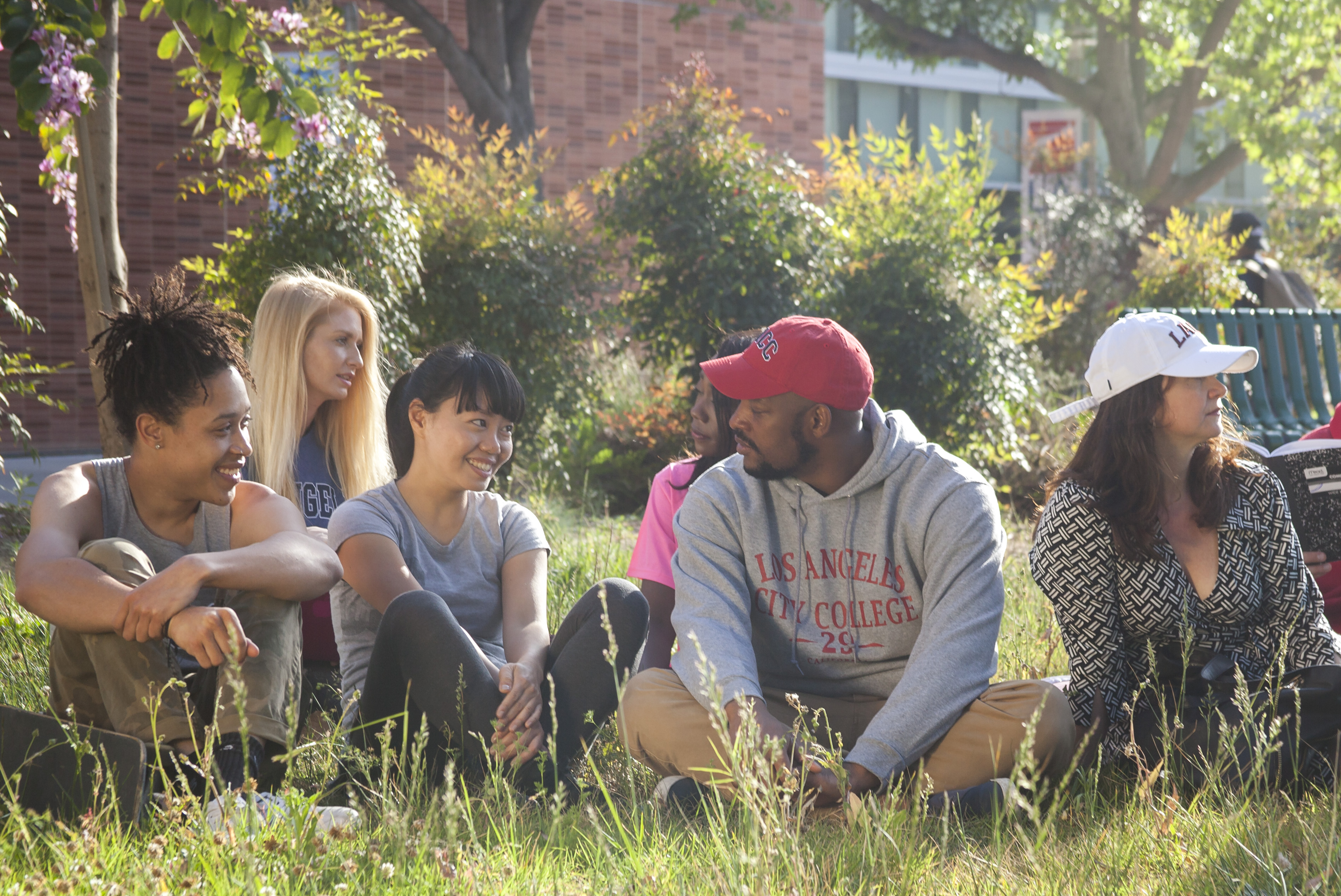 Students on Campus